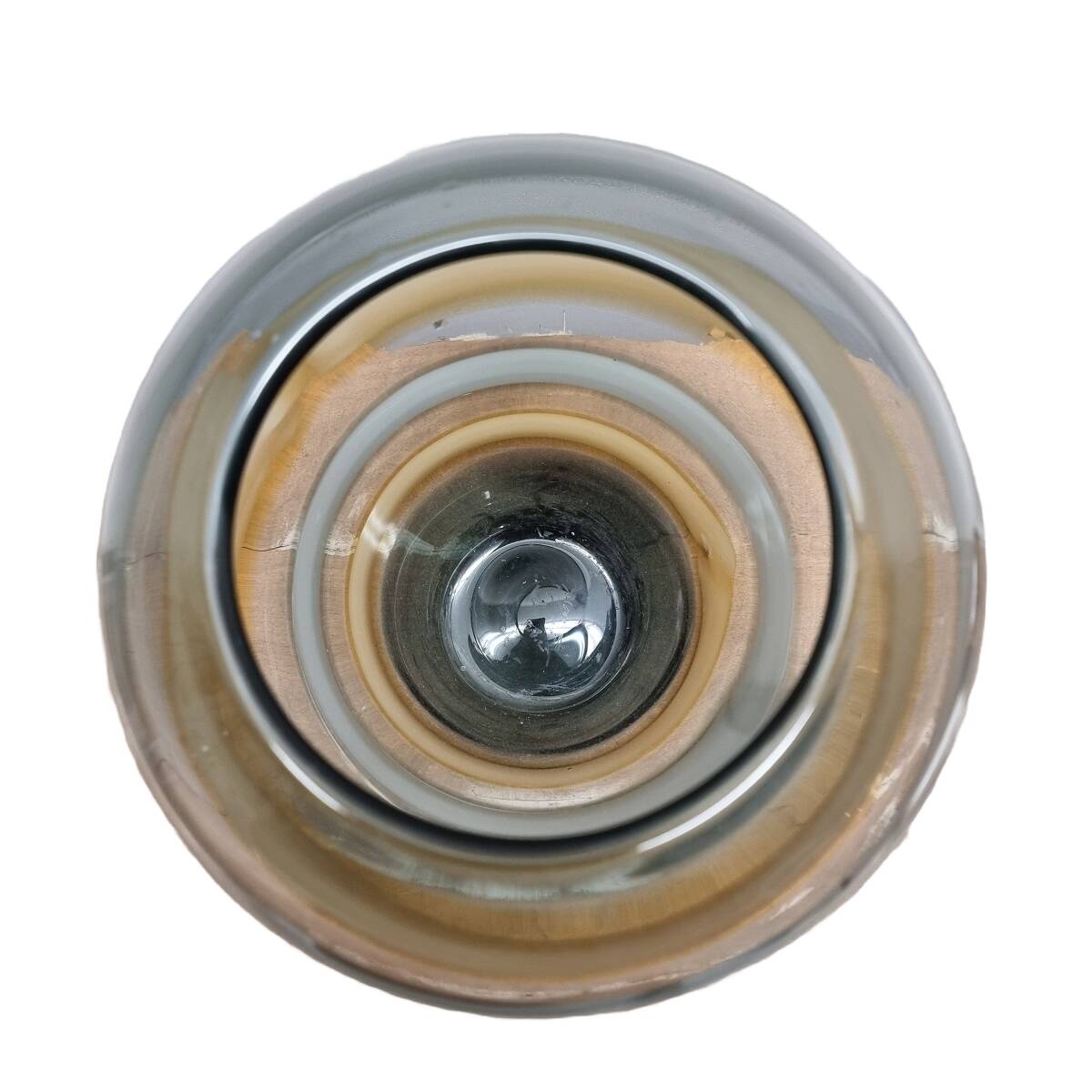 Glass Swirl Design Vase, 1980s
