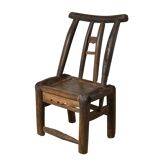 Haizi – Antique Chinese children's chair in willow no. 7