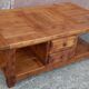 Table basse en chêne