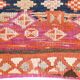 Brown & Pink Tribal Vintage Runner Rug, 83x294Cm