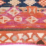 Brown & Pink Tribal Vintage Runner Rug, 83x294Cm