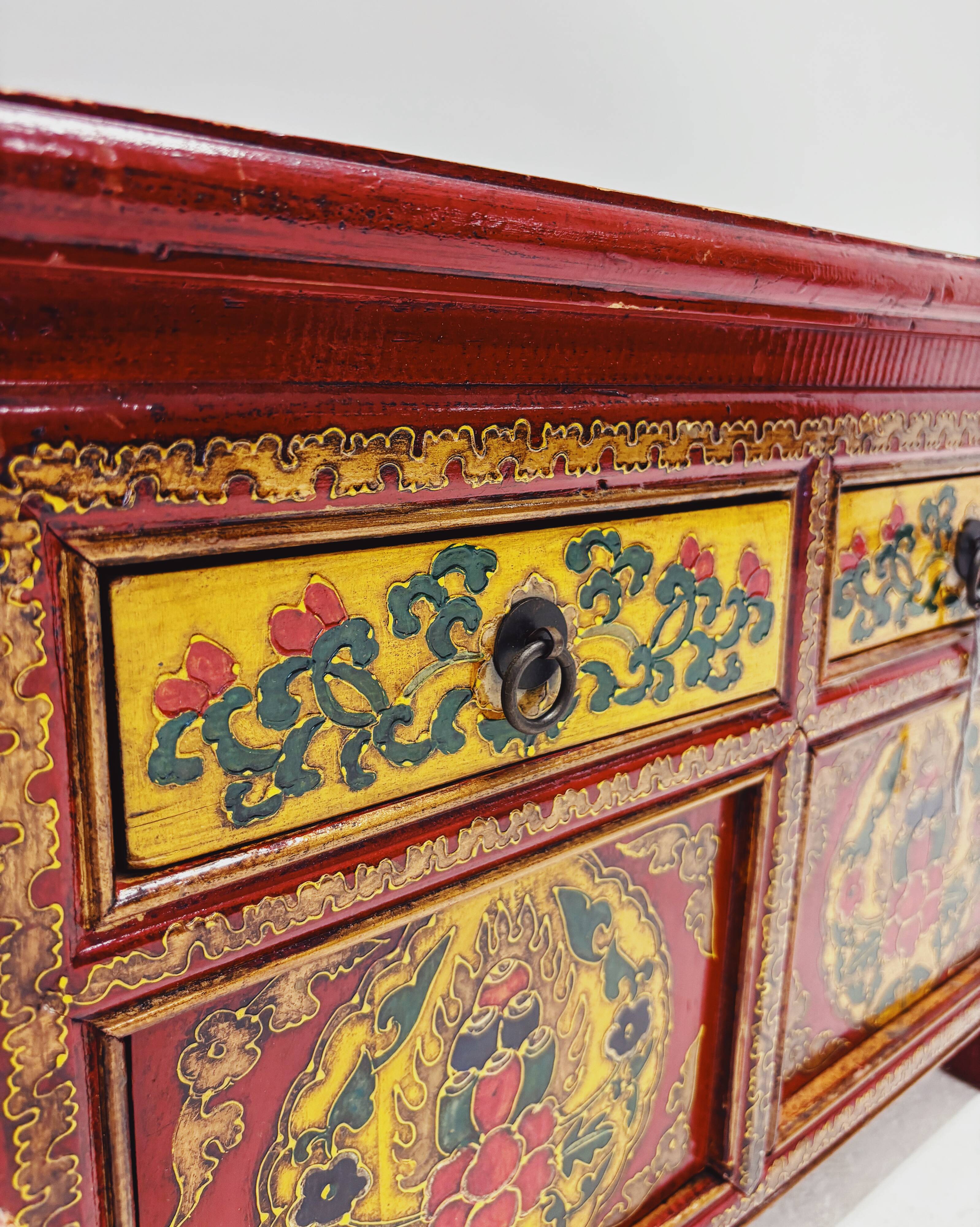 Tibetan Bedside Tables