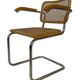 Chaise Cesca B64 avec accoudoirs par Marcel Breuer Design