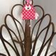 Berceau, lit bébé vintage en bois courbé
