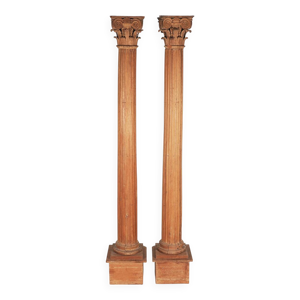 paire de colonnes corinthiennes