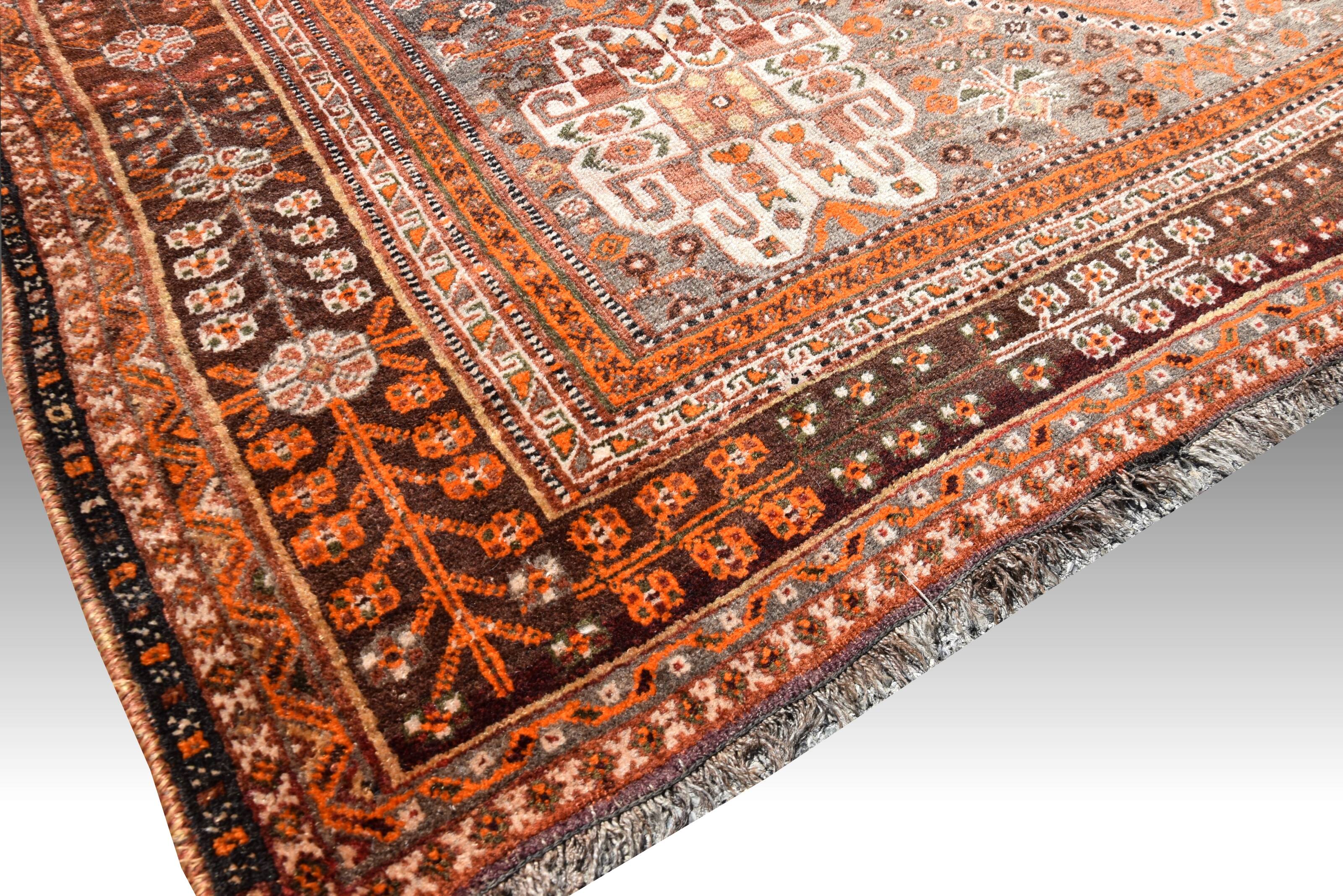 Tribal Oriental Rugs: 2.96 X 2.07 Meters