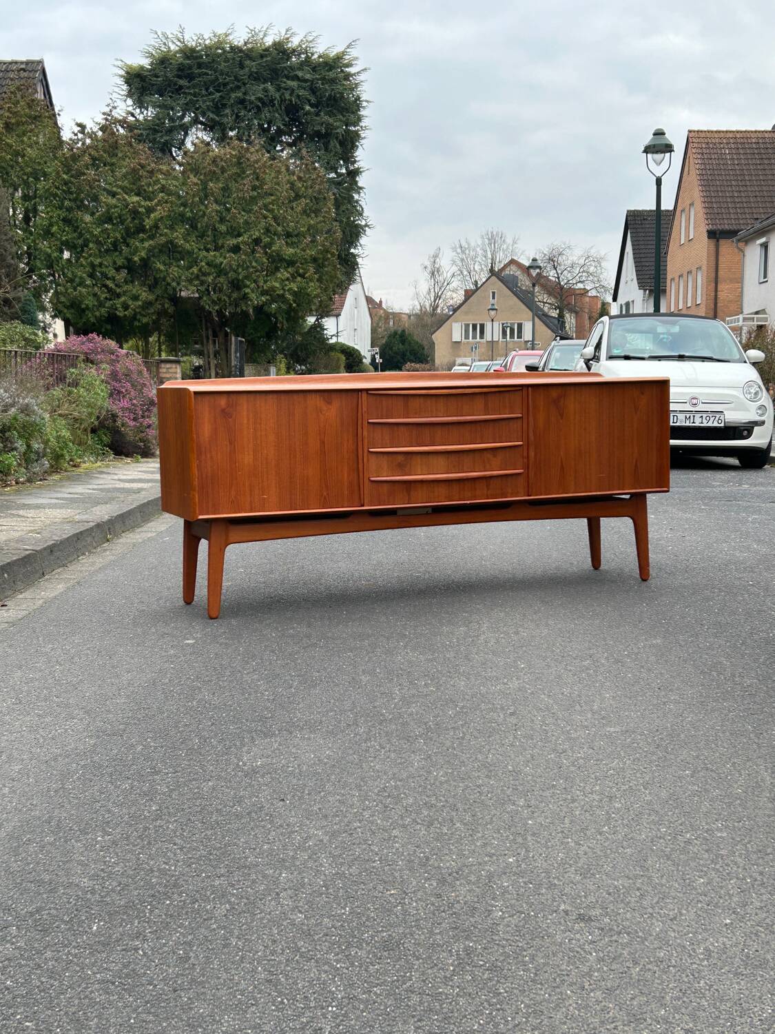 Svend Aage Madsen Teak Sideboard K. Knudsen & Søn Danish Design