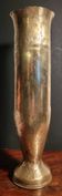 Vase Obus Chiselled Decor of Branches Trench Art Poilu WW1 14 18