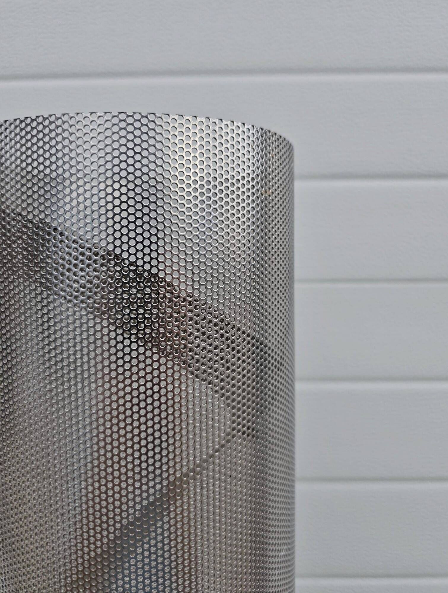 Postmodern tubular floor lamp "Tall Spiral No.5" by Thierry Vide 1999