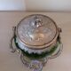 Antique biscuit tin.
