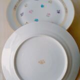 6 Limoges porcelain plates