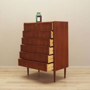 Commode en teck, design danois, années 1970, production : Danemark