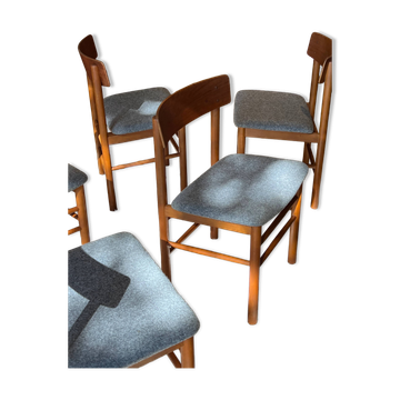 Vintage Scandinavian teak chair "Kirsa"