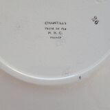 Flat plates Terre de fer Chantilly model
