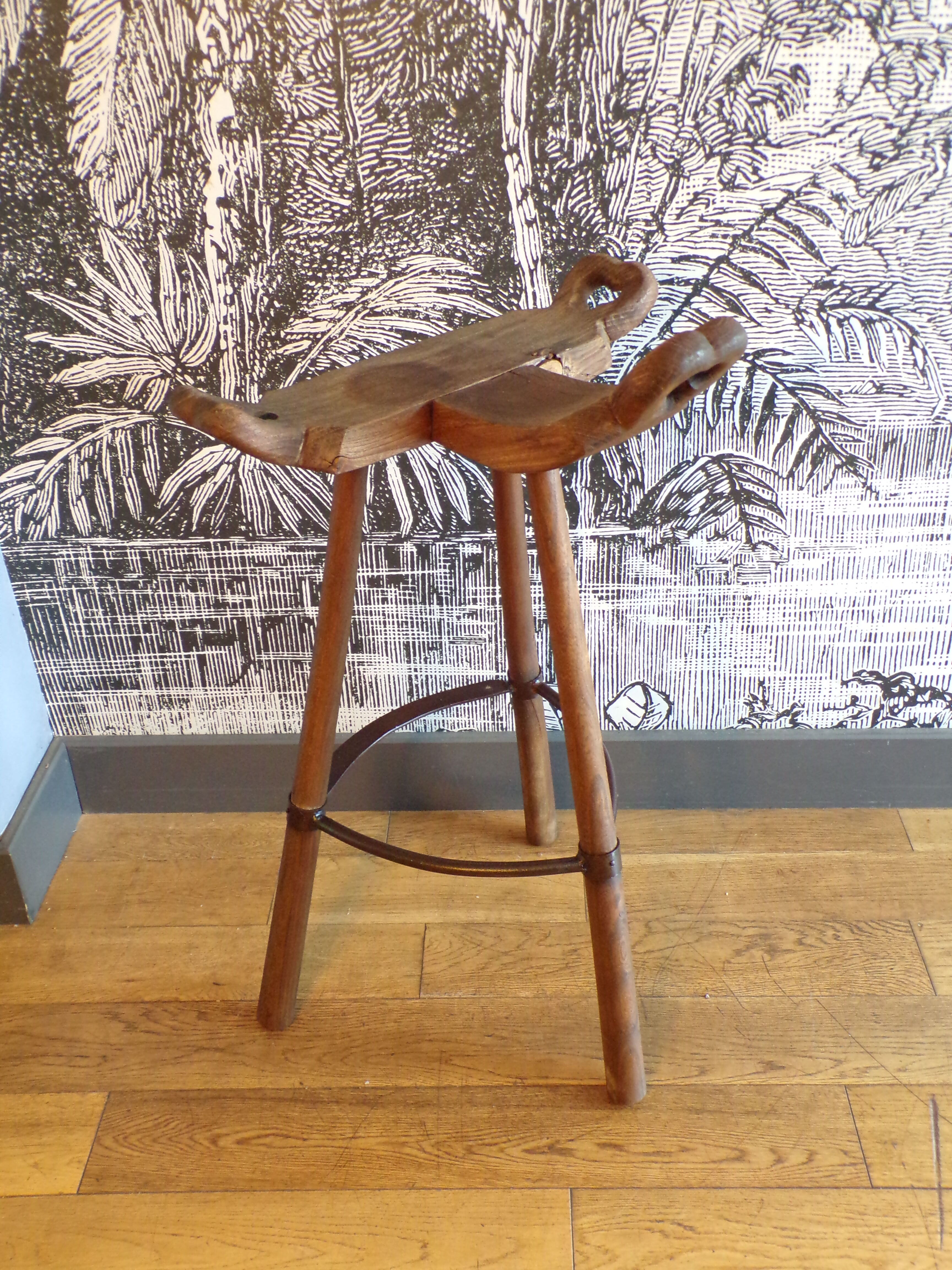 Old Spanish bar stool