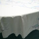 Nappe ronde brodée multicolore