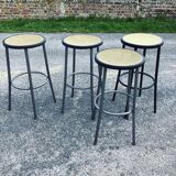 Lot of four bistro stools