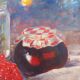 Tableau, huile sur toile, nature morte