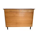 Notary curtain binder cabinet