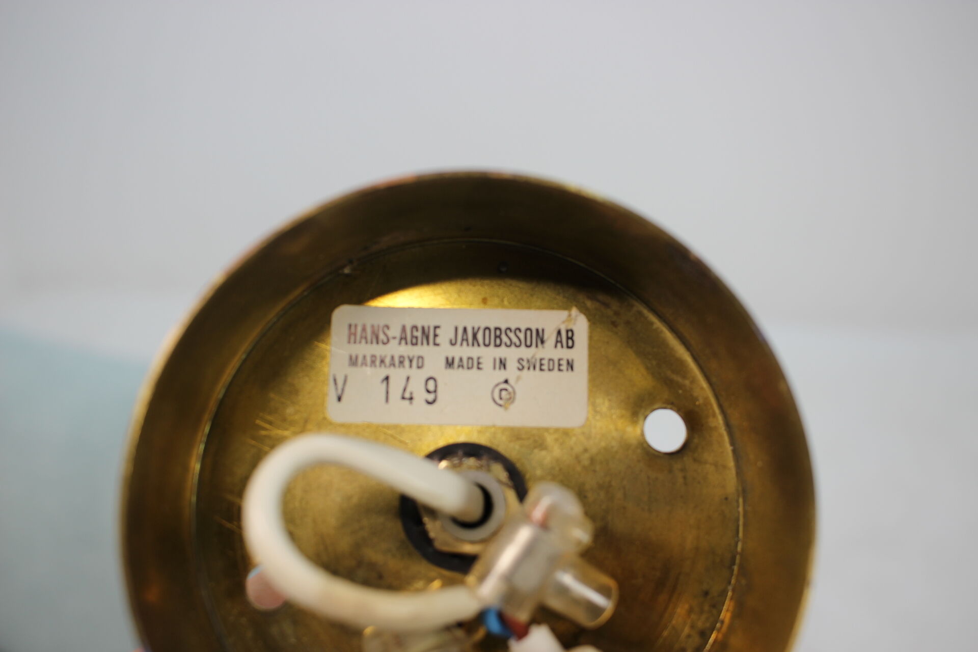 1960s Hans-Agne Jakobsson wall lamp