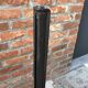 4 black Cassina Cab chairs by Mario Bellini
