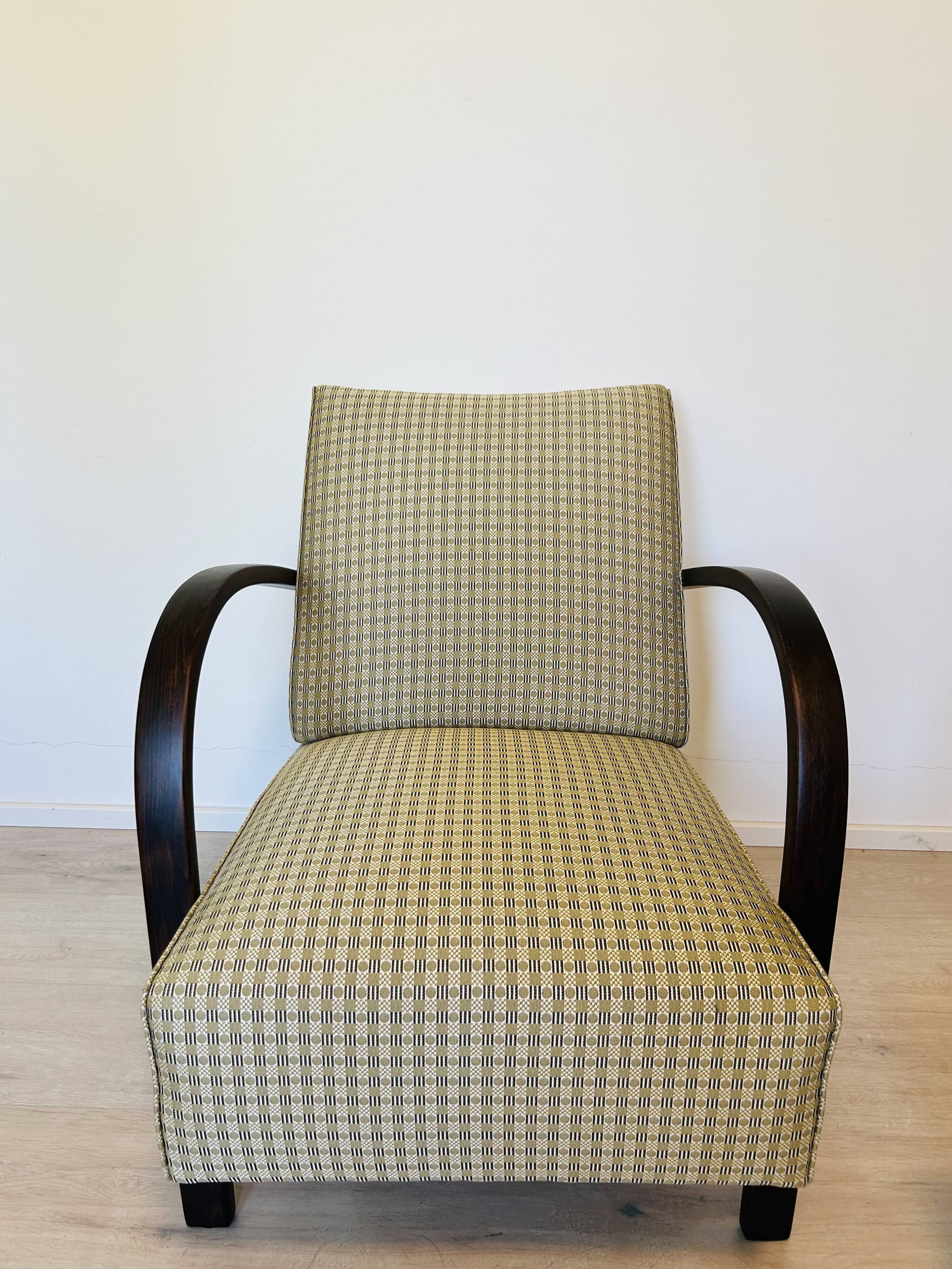 Fully Restored Thonet Lounge Armchair 1950's