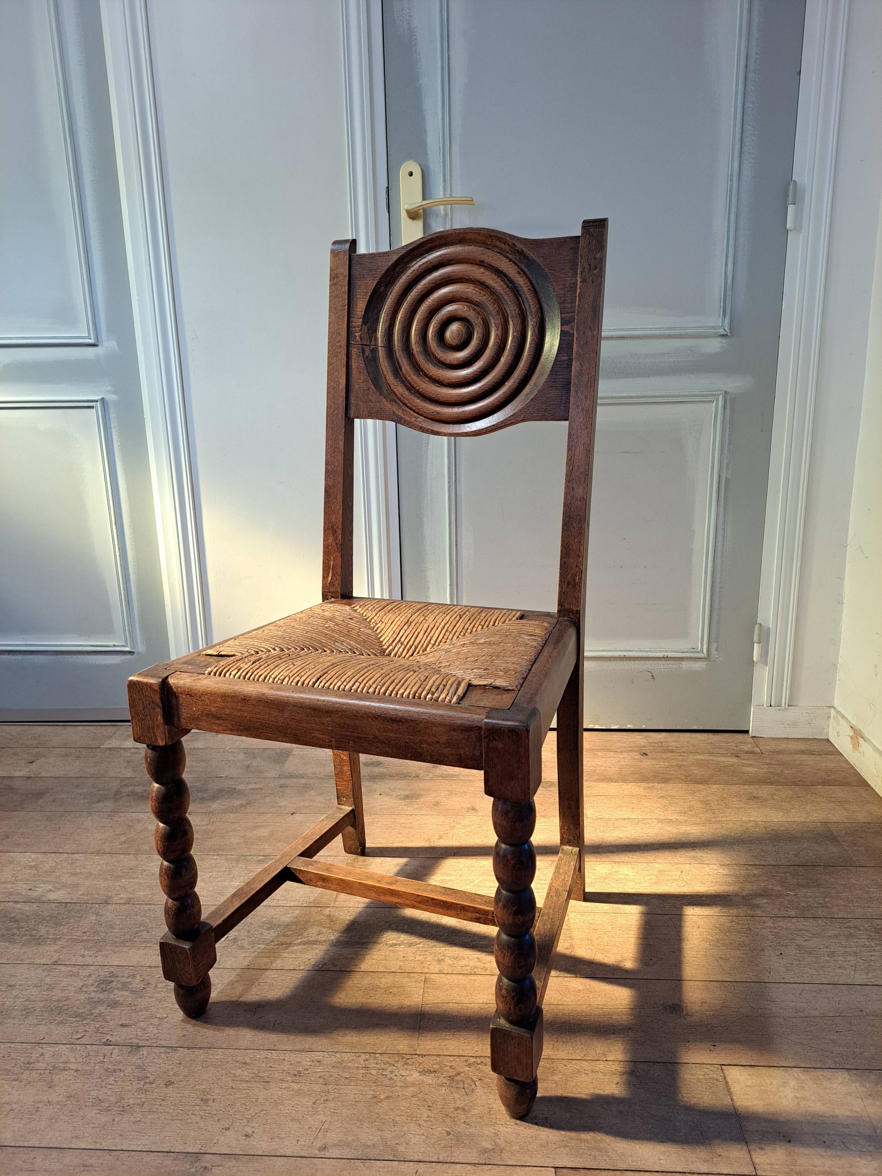 6 arts and crafts chairs