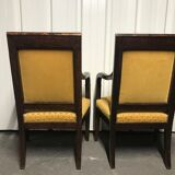Pair of sticks Empire armchair
