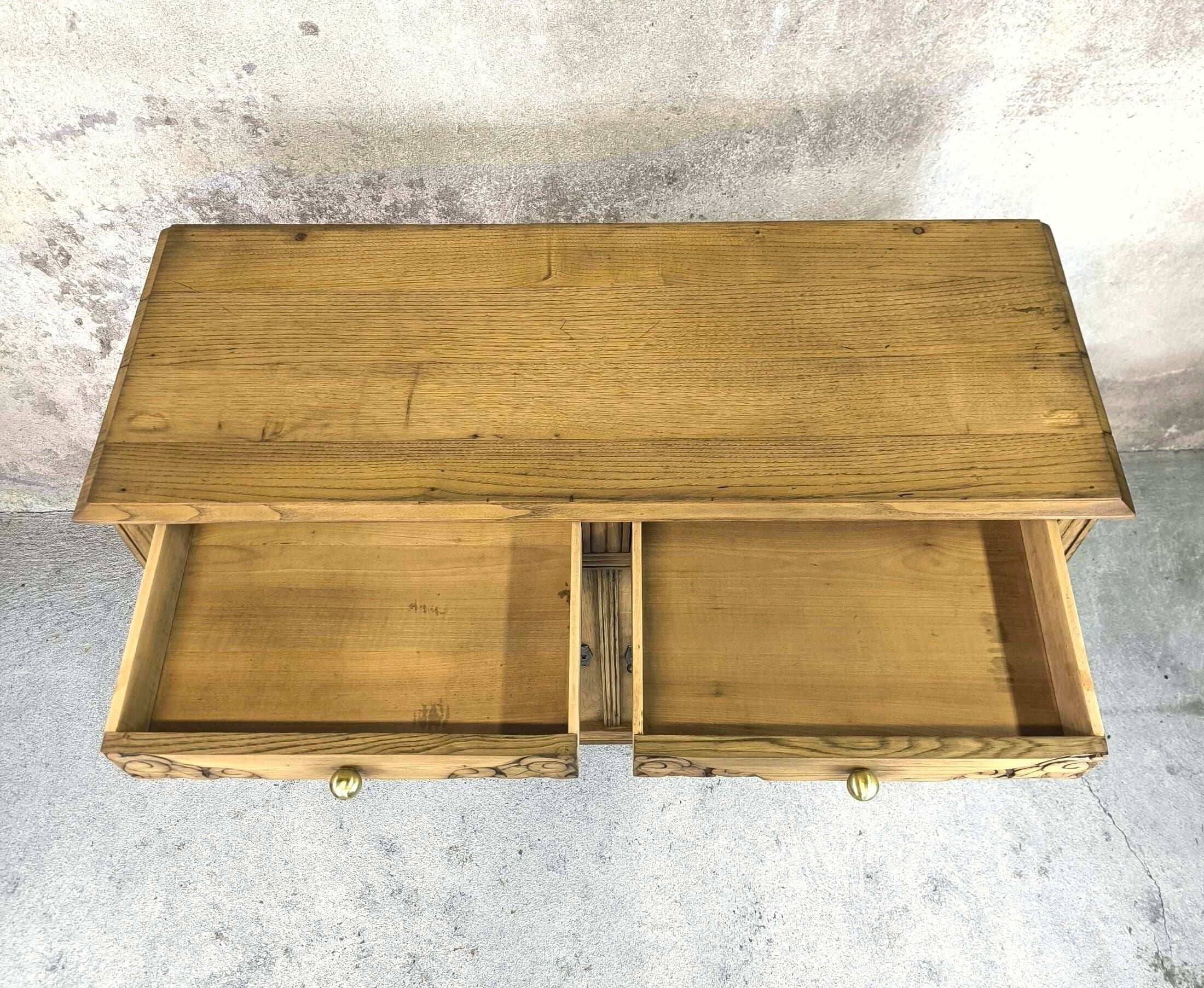 Vintage Art Deco wooden Parisian sideboard.