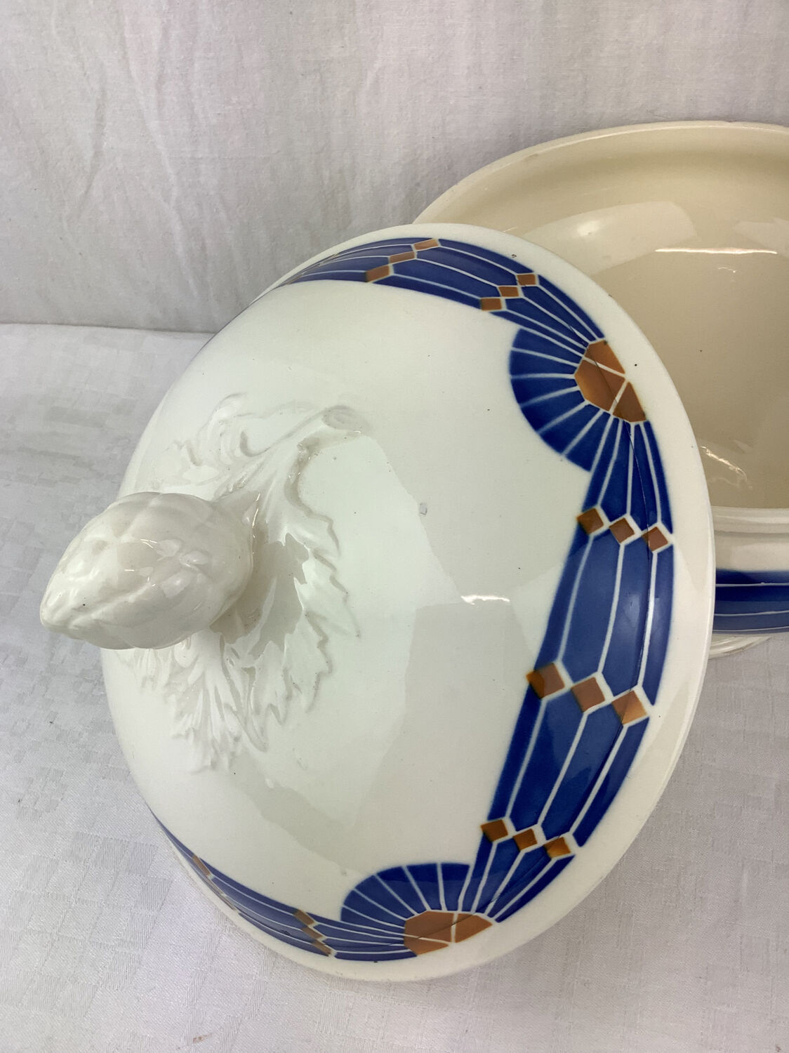 Old tureen made in France Badonviller