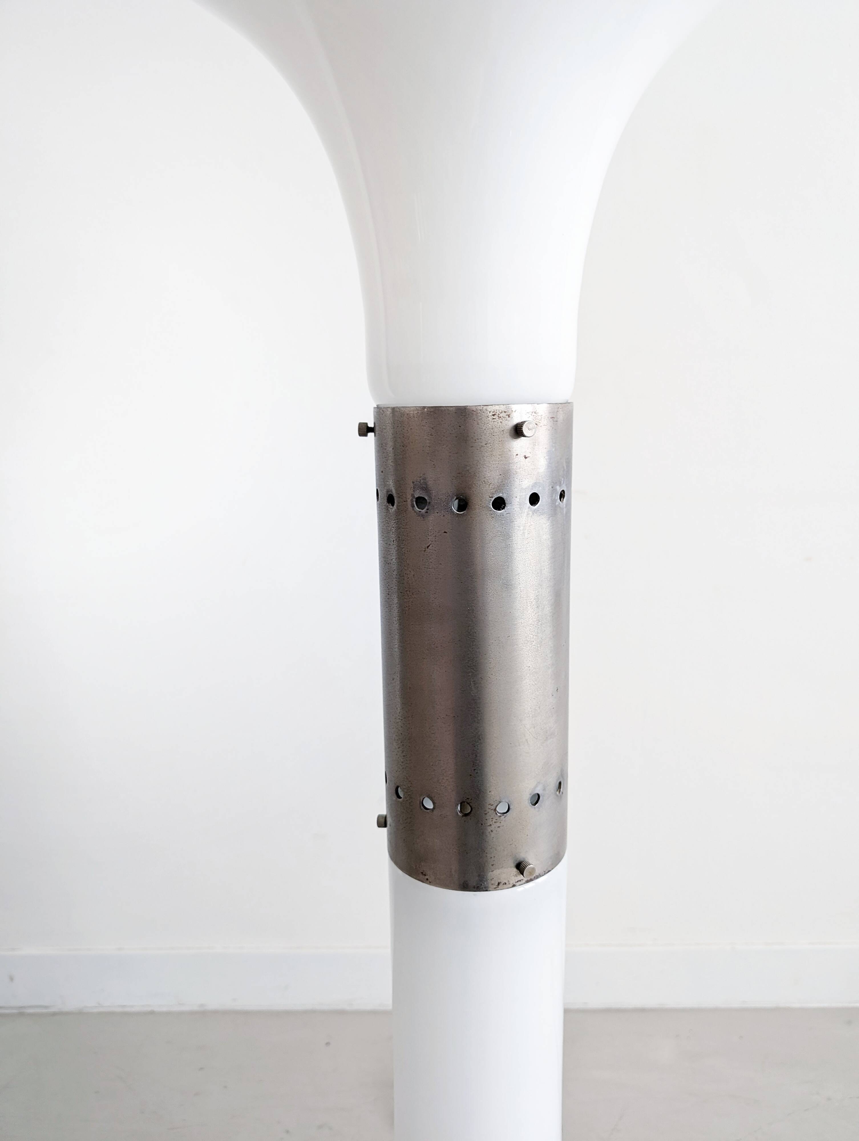 'I Numerati Soffiato' or 'LT 220' Floor Lamp by Carlo Nason for AV Mazzega