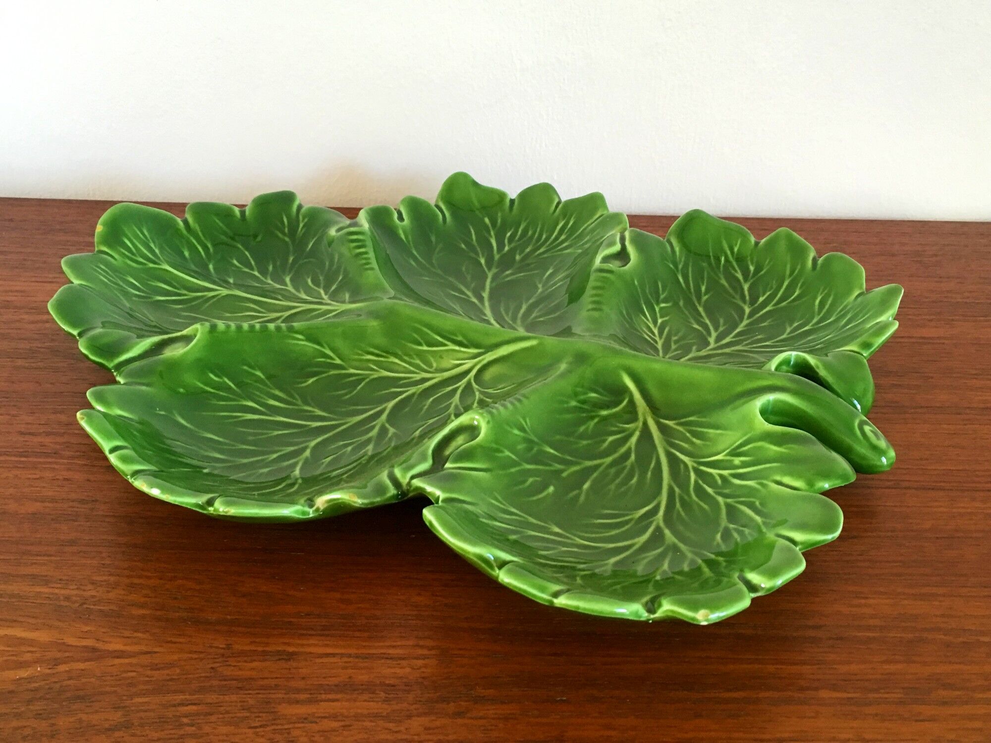 Vintage ceramic aperitif dish 50s