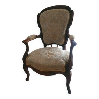 Voltaire style armchair