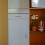 Top buffet in blue formica 60s