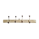 Antique wall coat rack 120 cm French