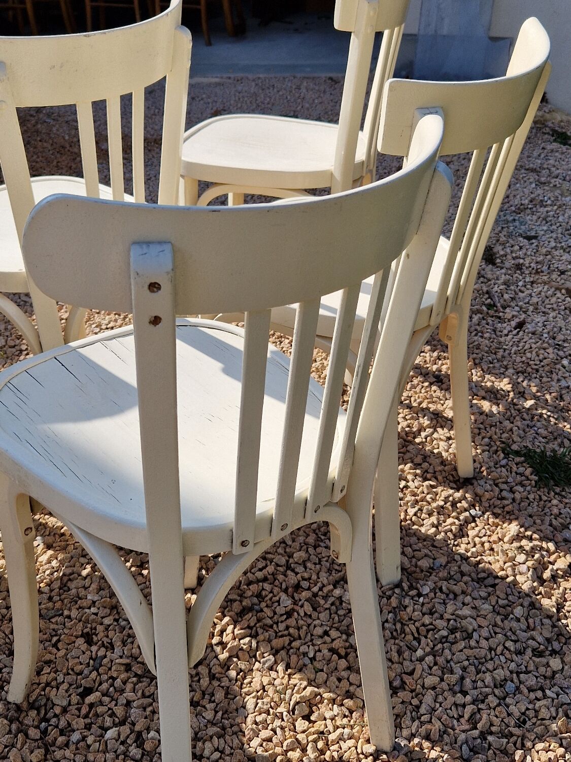 Bistro chairs x6