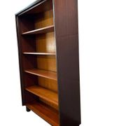 Vintage wooden shallow shelf/display case/bookcase