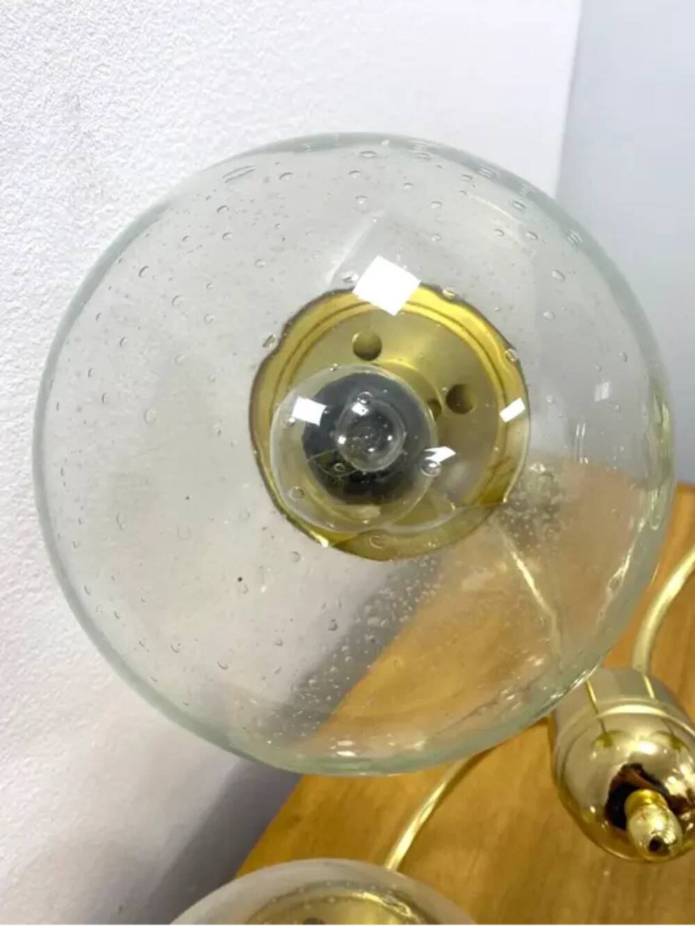 Retro chandelier, Kamenický Šenov, 1960s–1970s, Czechoslovakia