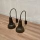 Grande paire d'appliques 1950 Design industriel.