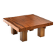 Exotic wood coffee table - model cent-six - timeless design