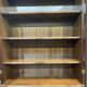 English mahogany secretary bookcase from the 1970s