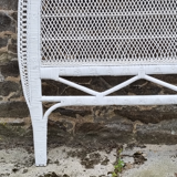 Headboard in bamboo, rattan and wicker