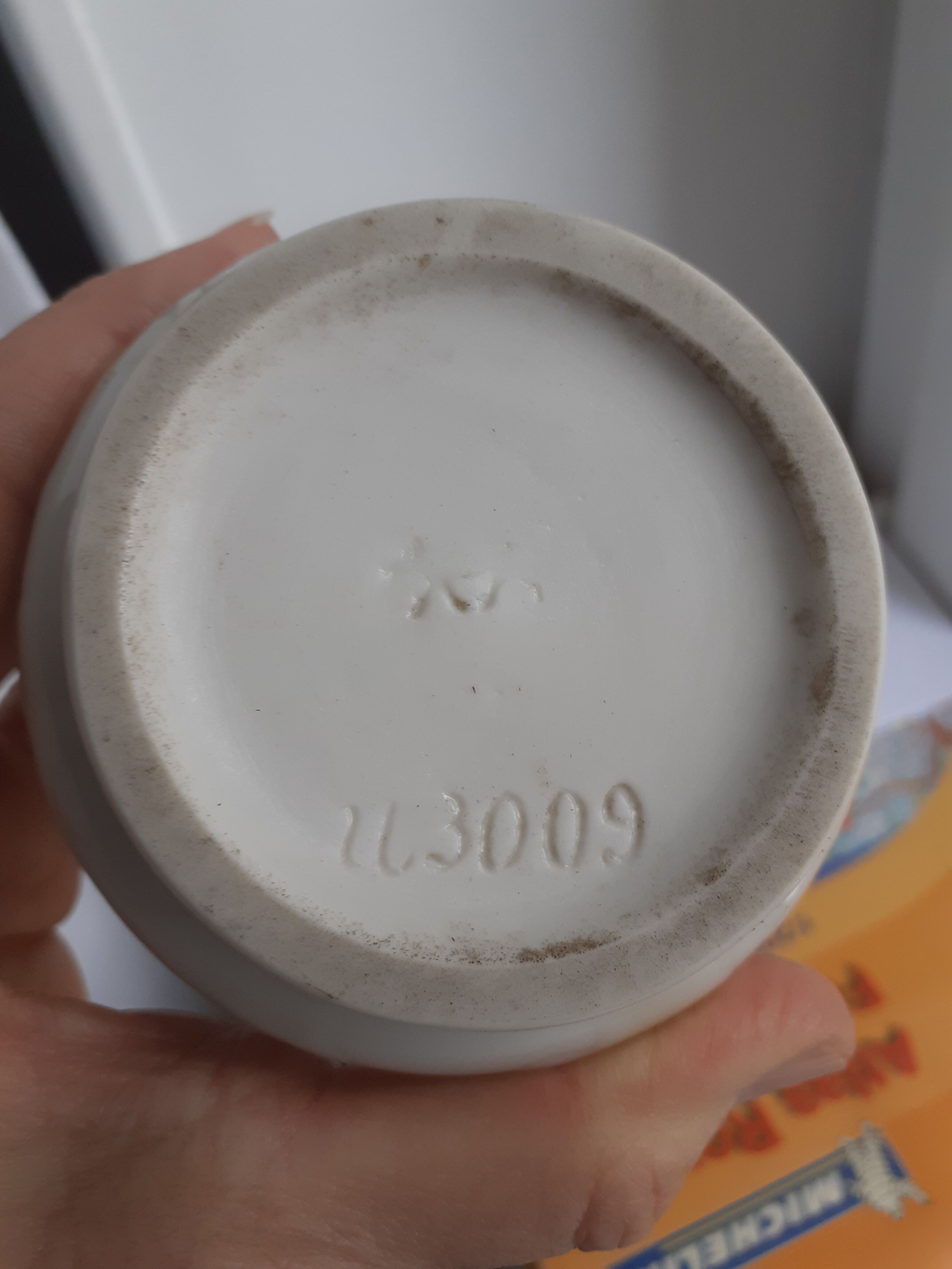 Glazed earthenware vase