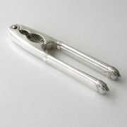 Old nutcracker in silver metal - chissed very heavy -