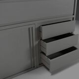 Rare 'Kaidan' cabinet by Kazuhide Takahama for Gavina, Italy 1960s