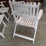 Lots of folding garden chairs