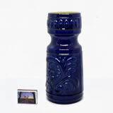 1970s rustic ceramic vase type 122-24, Scheurich Keramik, Germany,