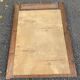Henri II mirror in solid oak, 90x117cm, 19th century
