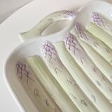 Plat à Asperges Vintage Made in Italy Numéroté