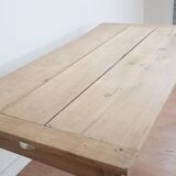 Restored old farmhouse table